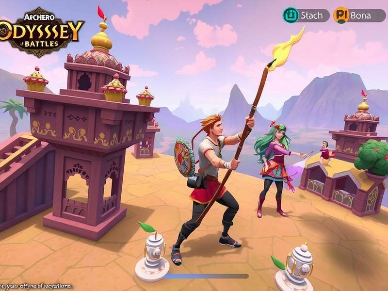 Archero Odyssey Battle Royale Gameplay Screenshot